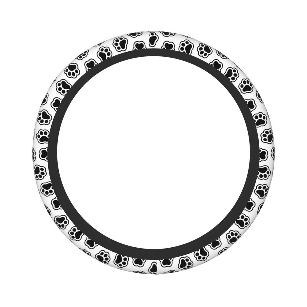 Rattdeksel for lette kjøretøy - Hundepoteavtrykk Hundemønster Bilratt