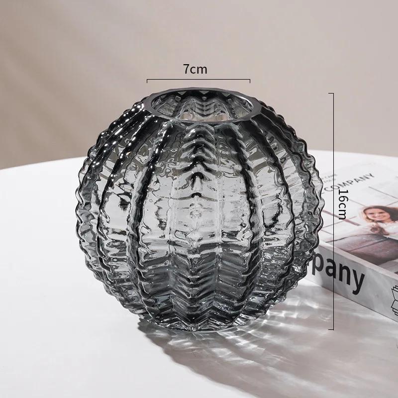 

Simulated Cactus Green Glass Vase Hydroponic Flower Pots Decorative Flowers Arrangement Desk Decoration Cactus Shape Vases