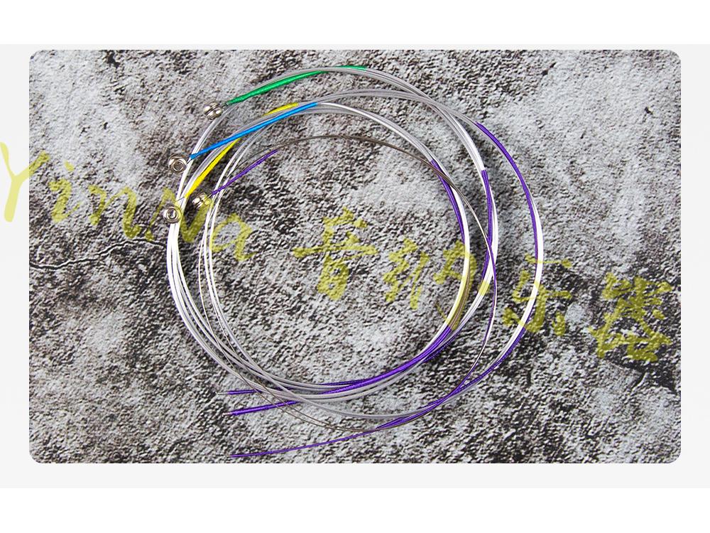 LOIES Violin Strings Set - Aluminum-Magnesium Alloy, 1/2, 3/4, 4/4 Sizes, 4-String Accessories