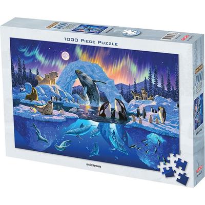 Arctic Harmony Jigsaw Puzzle TMX-100-273, Mixed Colors, 1000 Pieces Jigsaw Puzzle, Childrens Games, Educational Toys