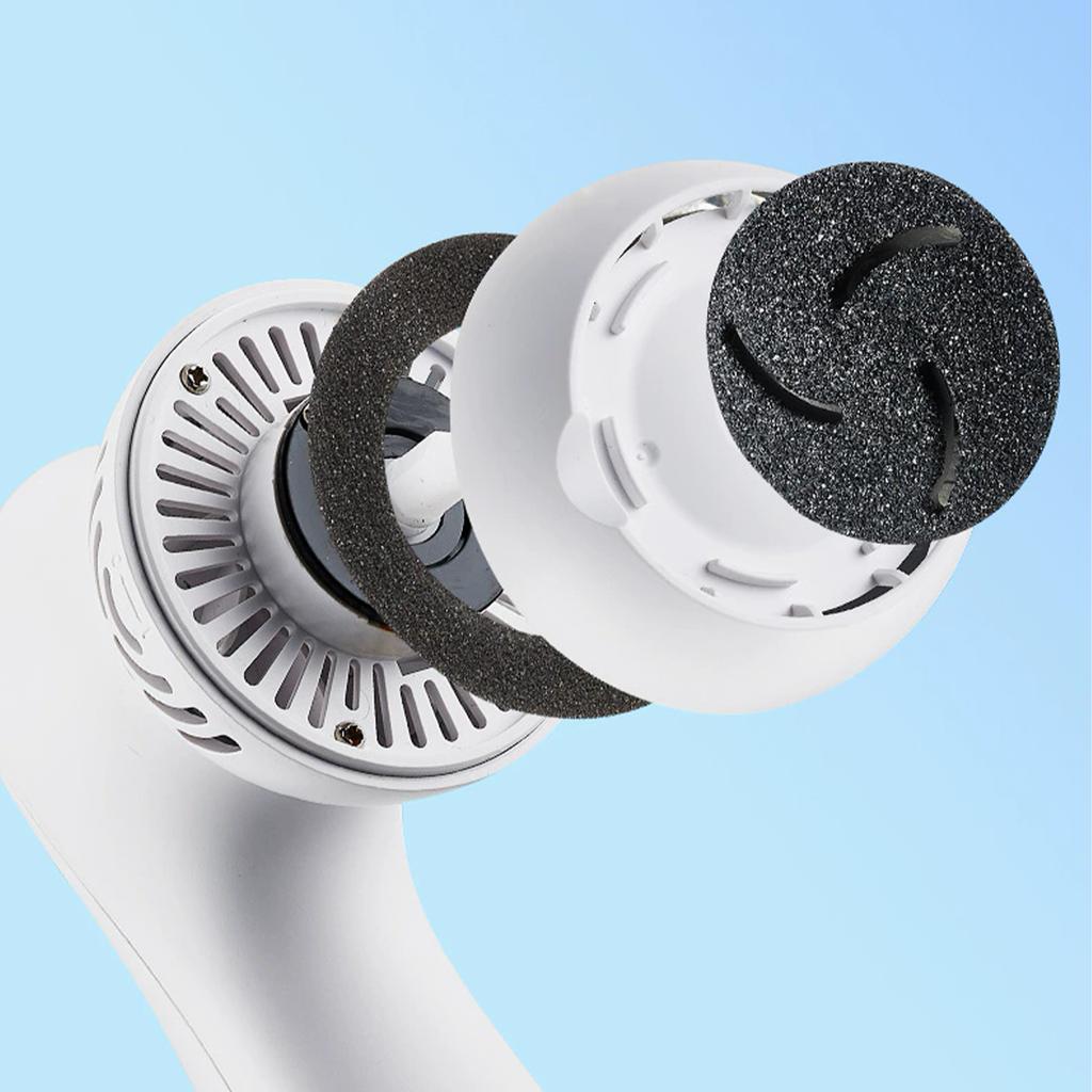 Electric vacuum cleaner foot grinder to remove dead skin and calluses, full body washable digital display pedicure device, foot beauty machine