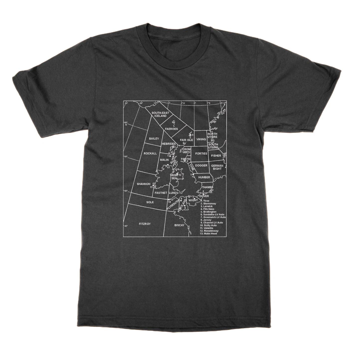 

Shipping Forecast t-shirt nerd dad father retro 80s tee present gift 3XL