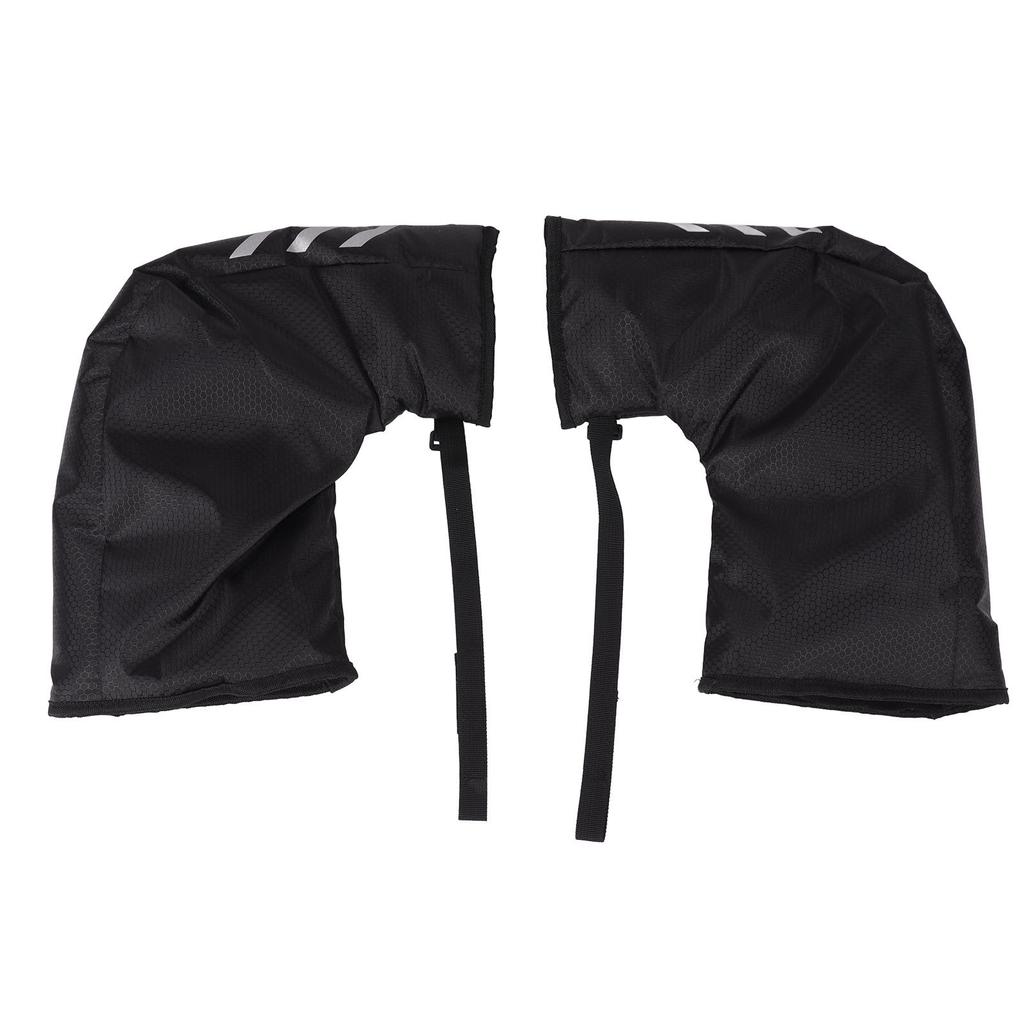 1 Paar Motorrad Lenkerhandschuhe Mehrzweck Winter Wasserdicht Winddicht Warm Reflektierend Fahrrad Lenkerhandschuhe