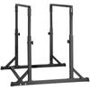 Dip Bar, 800 Lbs Capacity, Heave Duty Dip Stand Station with Adjustable Height, Fitness Workout Dip Bar Station Stabilizer Parallette Push Up Stand,