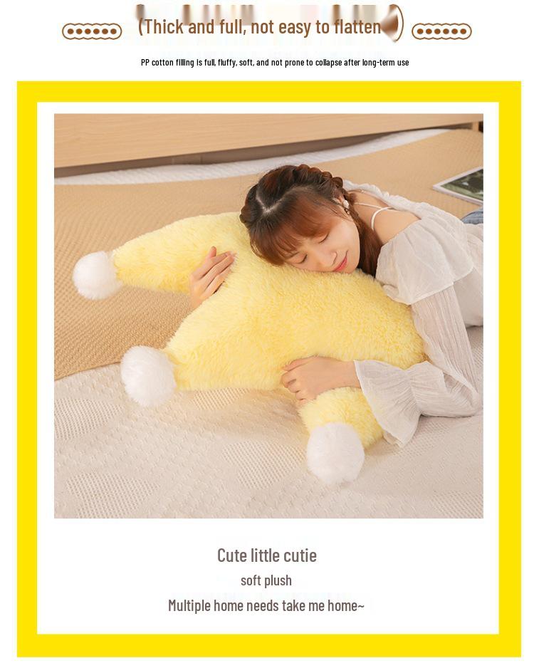 Nordic Crown Pillow and Sofa Cushions - Cute Heart-Shaped Backrest for Bed and Bay Window