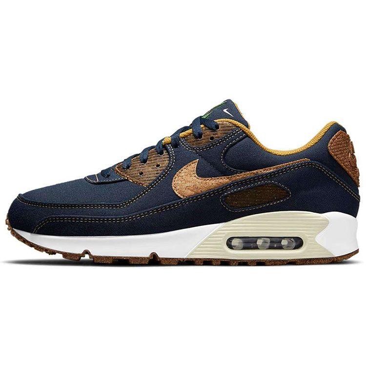 

Nike Air Max 90 Cork - Obsidian Men Sneakers Blue Wheat Coconut-Milk DD0385-400 40