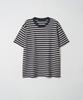 JOJILONG Jn113 Tubular Marine Stripe T-Shirt - Marine Navy