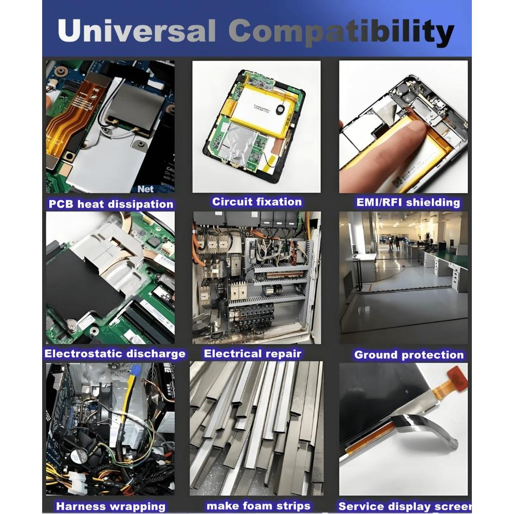 Double conductive cloth tape anti-interference isolation electromagnetic wave tape mobile phone touch screen repair