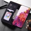 Custodia Portafoglio a Libro in Pelle a Trama Solida Per Samsung Galaxy A05 A15 A04S A14 A23 A34 A54 A23 A33 A53 A73 M54 5G S20 S21 S2 S23 Ultra Plus FE