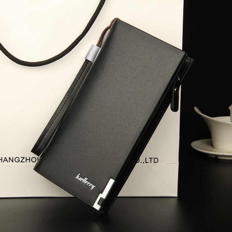 Wallet Men's Long Korean Version Business Large Capacity Handbag Zipper Multifunctional