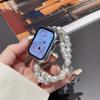 Luxury Pearl Band for Apple Watch Series Ultra 9 8 7 6 5 4 3 Se Watch Bracelet Pendant for IWatch Ultra/2 41 45mm 38mm 42mm 40mm 44mm 49mm Accessories