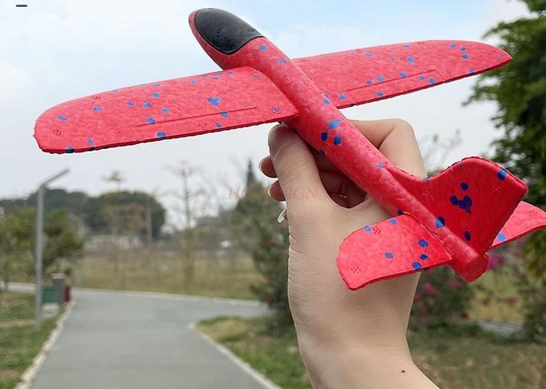 Ejection Kite Net Red Toy Kite Gun Boy Airplane Gun Foam Airplane Hand Throwing Children Outdoor Ejection Airplane