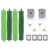 Main Brush Side Brush Filter Dust Bag Kit Replacement Fit for Roomba I7 E5 E6