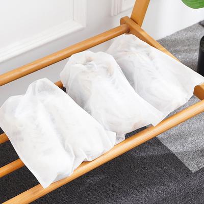 10 Teile/satz Schuh Staub Abdeckungen Nicht-Woven Staubdicht Kordelzug Klar Lagerung Tasche