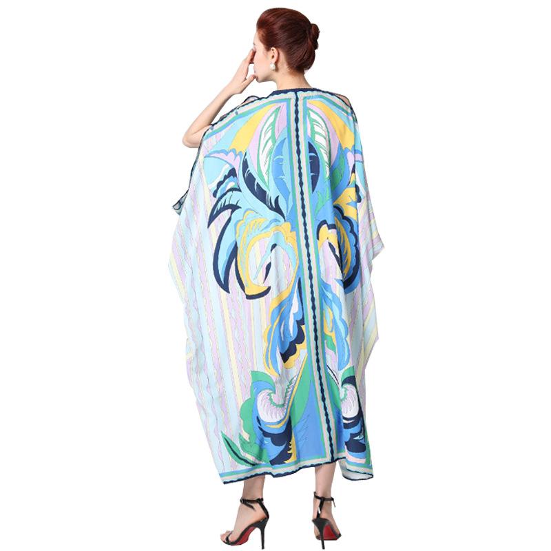 Платье с цветным принтом — фото 5