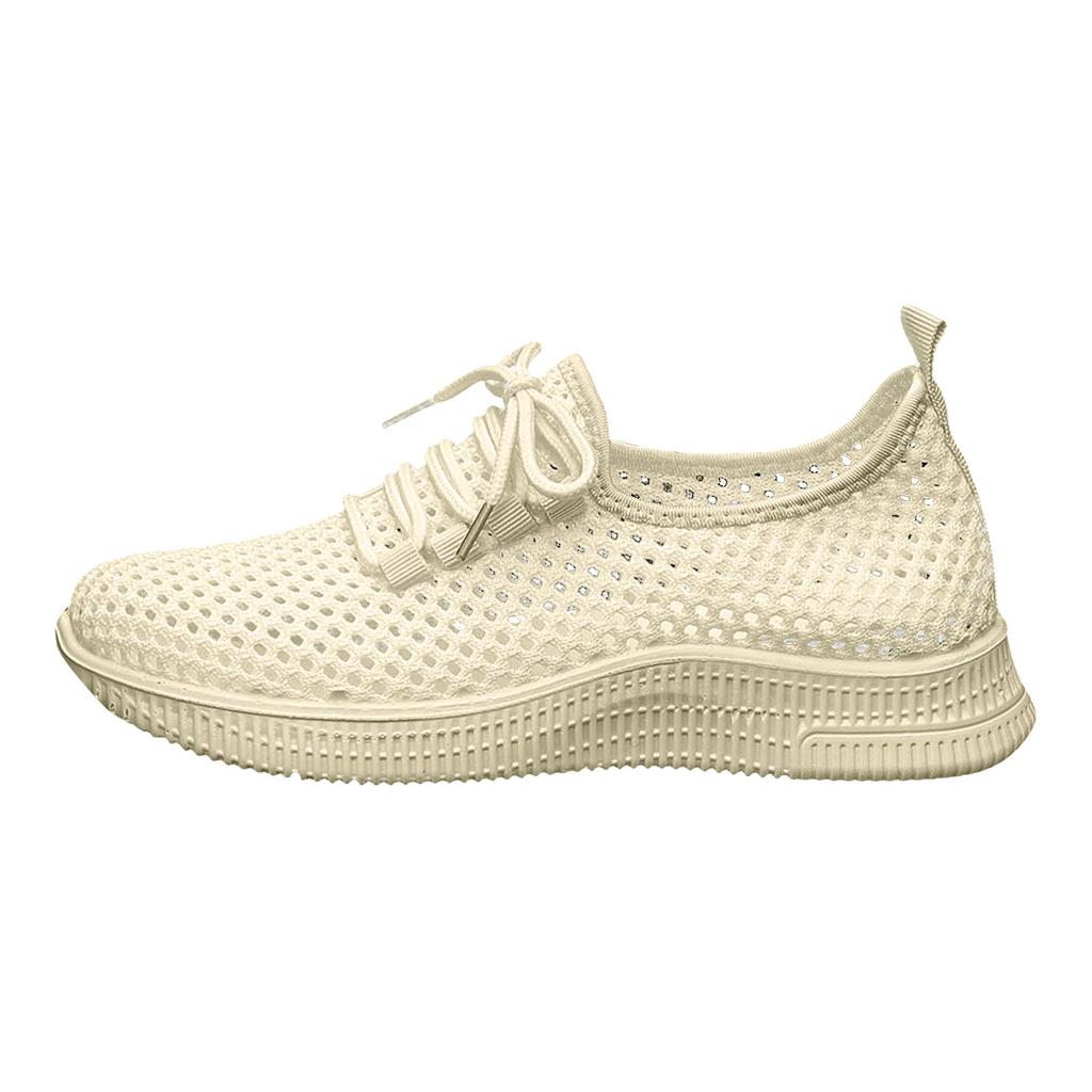 Women's Mesh Lace Up Lightweight Running Shoes Stylish Casual Soft Soled And Outdoor Sports Shoes Women's Sneaker Boots