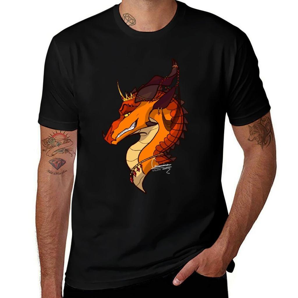 Queen Scarlet Tshirt Work Short Sleeve Cotton Top