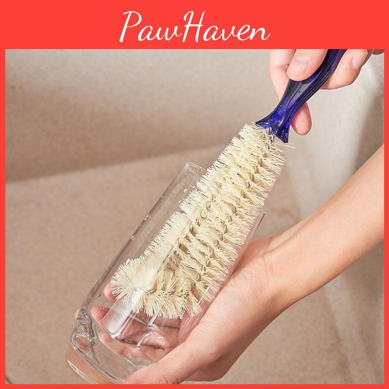 Long Kitchen Handle Scrubber For Efficient Cleaning Of Bottles Glassware And