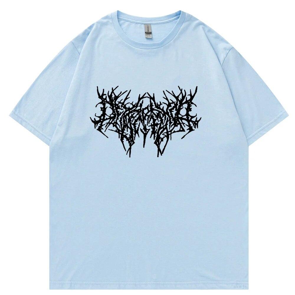 Готическая темная футболка унисекс WoUnisex Футболка большого размера Панк черная одежда — фото 12