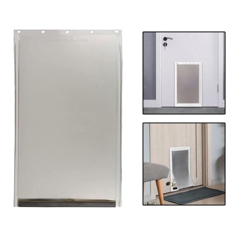 Dog Door Replacement Flap Entry Easy Installation Flap Replacement Dog Door Curtain for Interior Exteriors Door