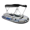 Inflatable Marine Awning Shelter 2 Persons Multi-Person Rubber Boat Inflatable Boat Kayak Awning Sun Protection Awning Black