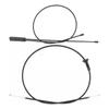 51232751378 51237148865 Car Hood Release Cable Set For Mini Cooper R55 R56 R57 2007-2013