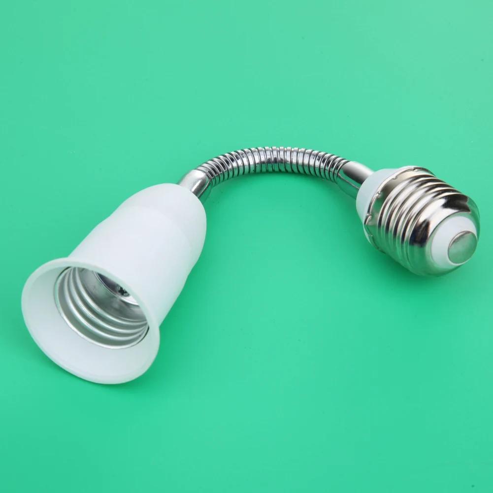 20/30/40/60cm Flexibler E27 zu E27 LED-Birne Lampe Drehbarer Sockel Lampenhalter Konverter Umwandlungssteckdose Schraubsockel Adapter