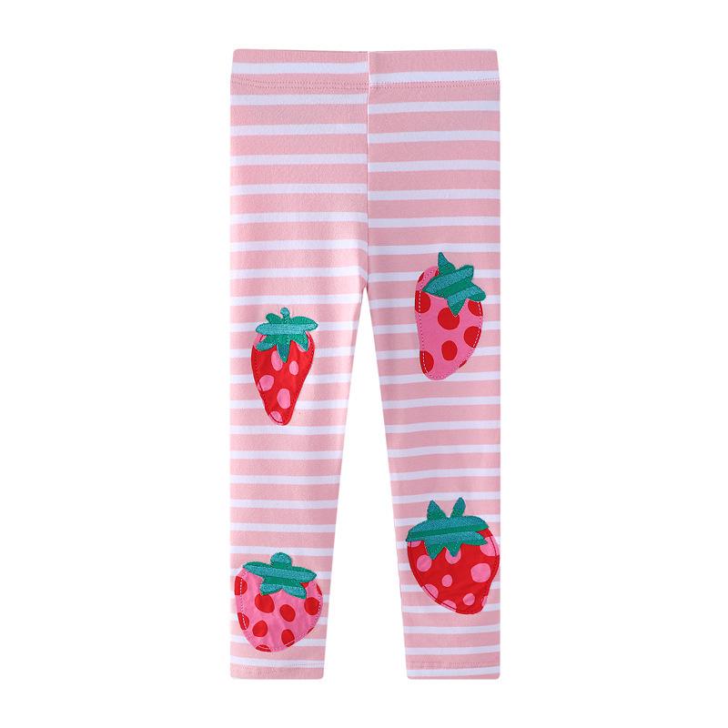 2025 Summer Girls' Elastic Slim-Fit Leggings for Babies