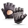 Men's and women's yoga gym sports outdoor half finger non-slip mesh back hole