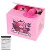 Kids Gift Electronic Money Saving Box Automated Coin Bank Action Figure Toys with Music Coin Piggy Bank Stealing Money Box