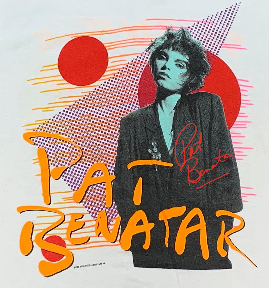 

Pat Benatar in Concert Tour White Short Sleeve Vintage Shirt Fan Unisex T-Shirt XXXXL