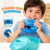 Glitter Shark Dumplings Squishy Toy with Steamer Stress Relief Sensory Ball  Relaxation Tool