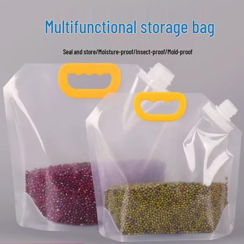 Stand-Up Grains Food Storage Pouches with Spout