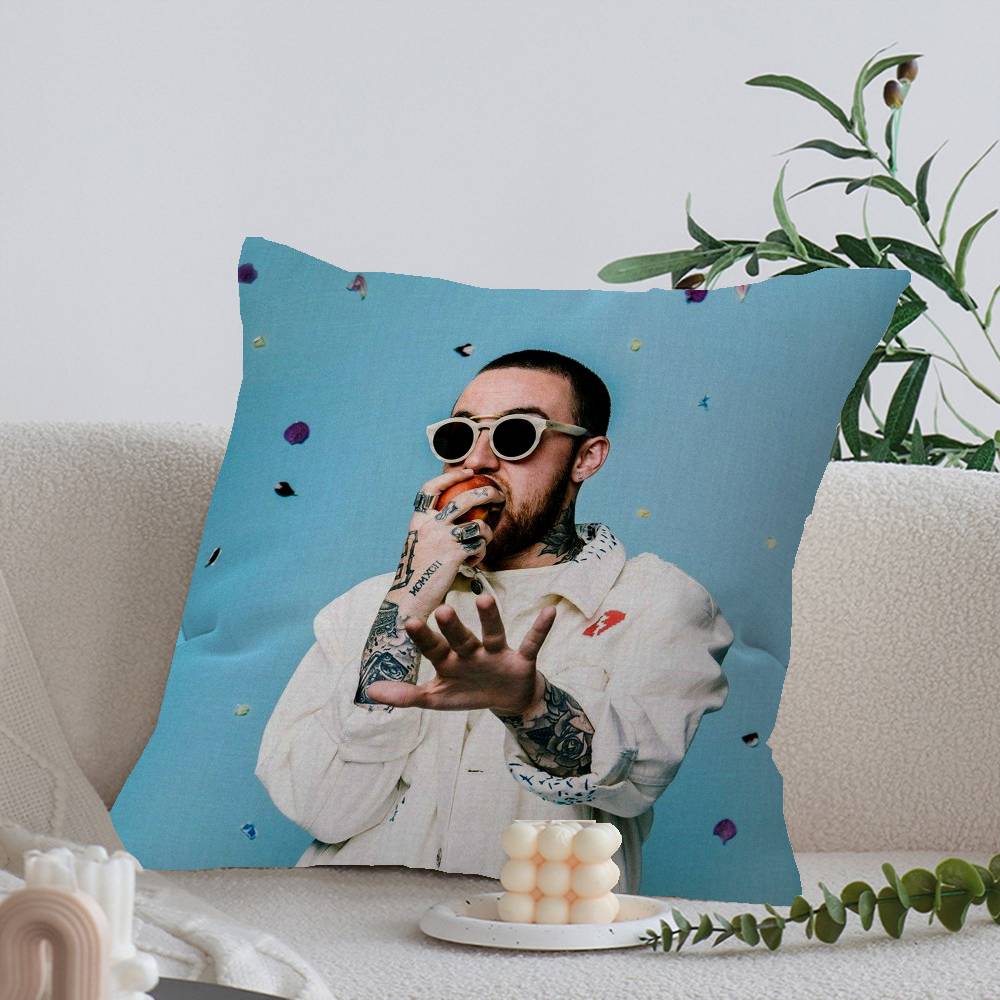 Singer M-Mac Miller Pillow Cover For Bedroom Room And Living Room Sofa Decorative Cushion Cover