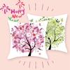 Colorful Abstract Floral Cushion Cover for Sofa or Home Décor