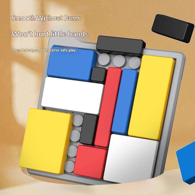 Logik-Denkspielzeug für Kinder Bausteine Gehirn-Herausforderung Interaktives Spielzeug Spielsets Bildung Geometrie Sudoku Spiel Intelligenzentwicklung Spiel