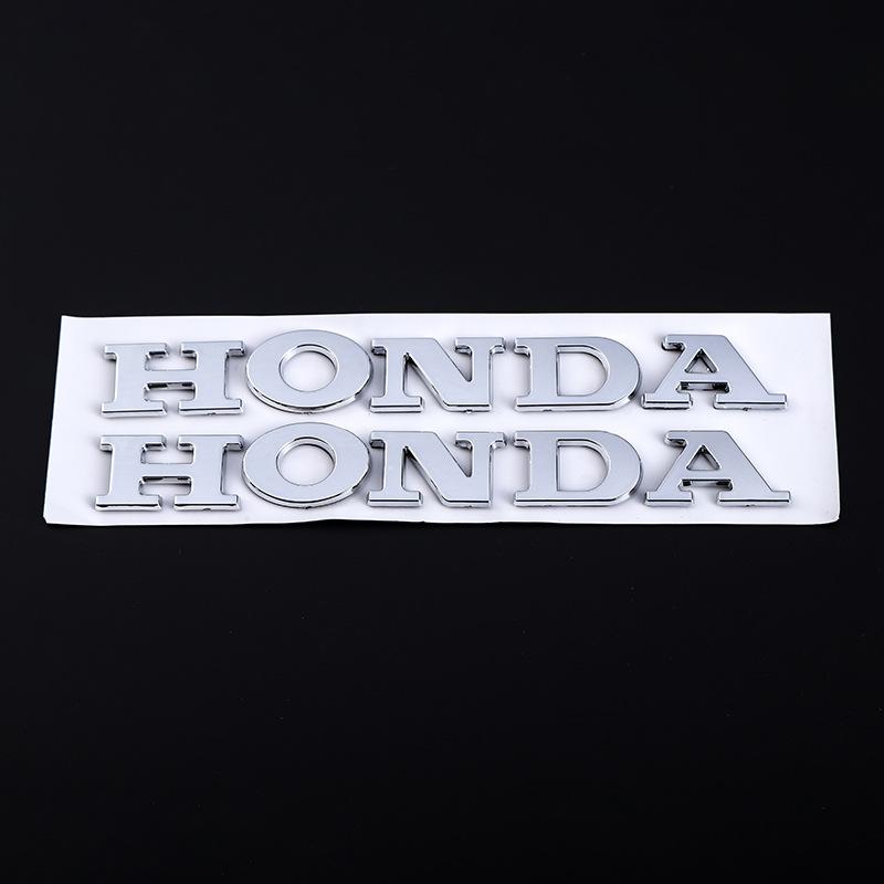 3D Honda Logo Sticker Letter Label for Motorcycle Sticker Logo Waterproof Stickers for Pcx160 Nss350 Pcx125 Cbr650r Fuel Tank