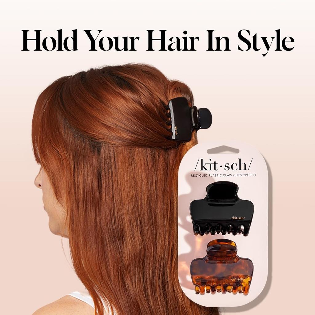 Claw Clips for Women - Strong Hold & Stylish Glossy Puffy Design Hair Accessories | Ideal for Girls and Women with Thick & Thin