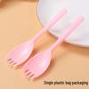Disposable Plastic Fork Spoon Set