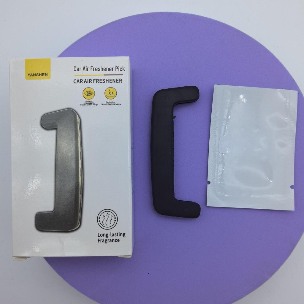 Car Air Freshener: Long-lasting Solid Fragrance for Air Vents & Interior Deodorizing.