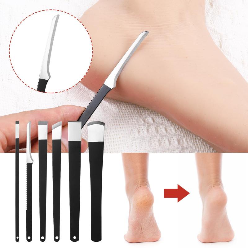 Stainless Steel Ingrown Toenail File Trimmer Set Professional Sharp Safe for Home Pedicure Daily Foot Care Tools