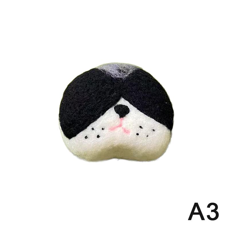 Cat Whisker Storage Felt Refrigerator Magnets Cat Whiskers Collection Cat Vibrissae Keepsake Pets Souvenir Gift Home Decor