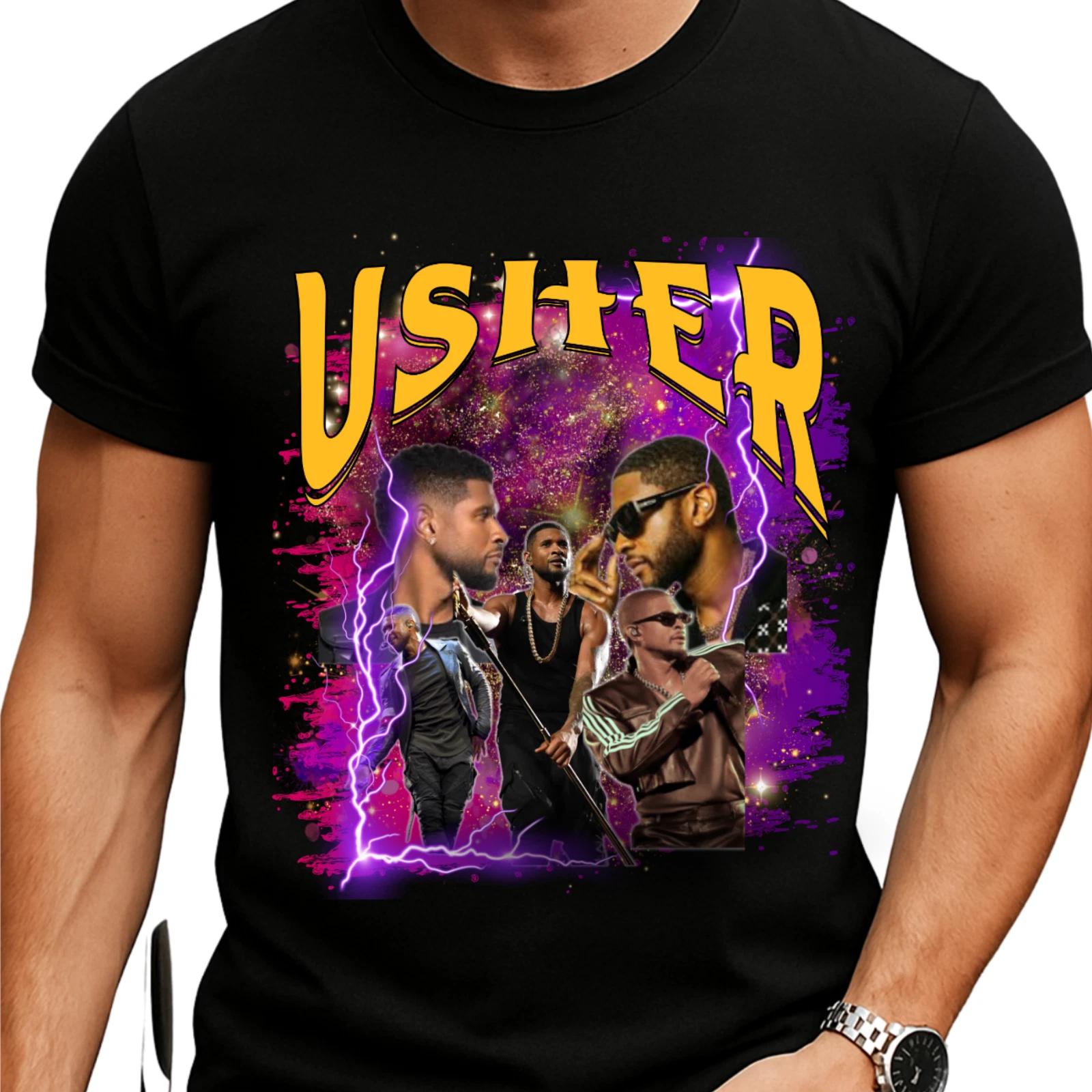 Usher T-Shirt, Usher past present future tour tshirt, Usheer concert tshirt XL
