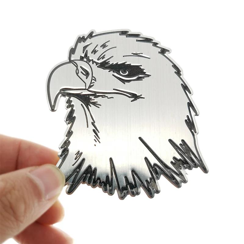 Decorazione Auto Animali Adesivi Logo Metallo 3D Leone/Aquila/Tigre Emblema Alluminio Badge Decalcomania Auto Auto Styling Accessori Auto