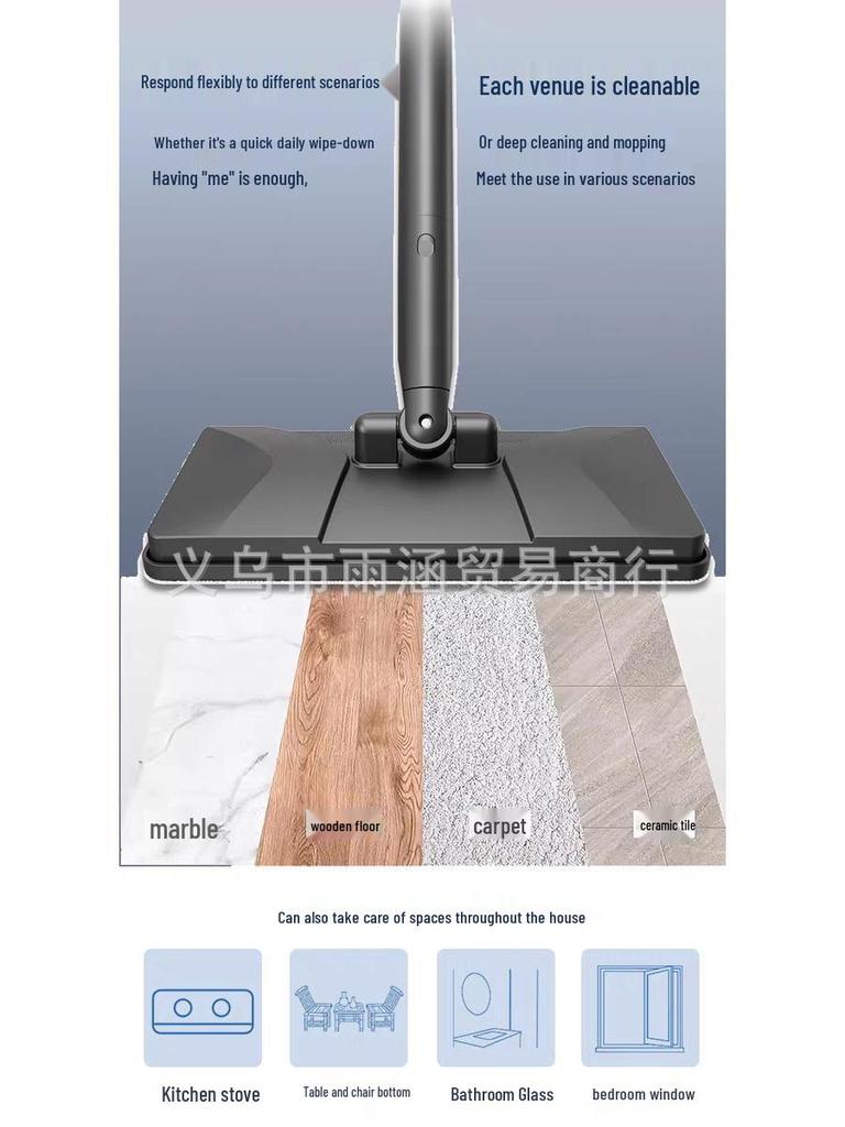 Hochtemperatur-Hochdruck-Dampfreiniger mit Universalrädern und dualer Temperaturregelung für die Küchenreinigung