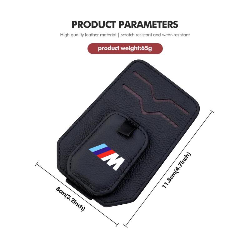 Für BMW Auto Sonnenblenden-Organizer Multi-Taschen Auto Innenzubehör X1 X2 X3 X4 X5 X6 X7 G20 G30 6GT E46 E90 E60 F10 E39