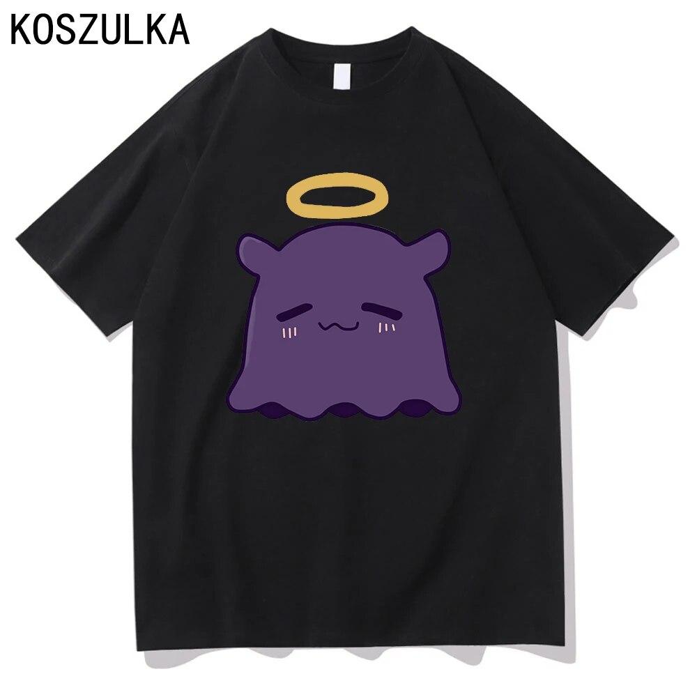 Hololive Takodachi T-shirt High Quality Cotton Tee Shirt Summer T Shirts Graphic Sudaderas Tako Unisex/women Hip Hop Sweatshirts Unisex