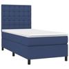 VidaXL Sommier à Lattes de Lit avec Matelas et LED, Lit Rembourré, Lit Simple, Lit Adulte de Chambre à Coucher Intérieur, 3135171