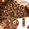 30 Pcs Christmas Dog Bookmarks for Reading Journaling and DIY Crafts
