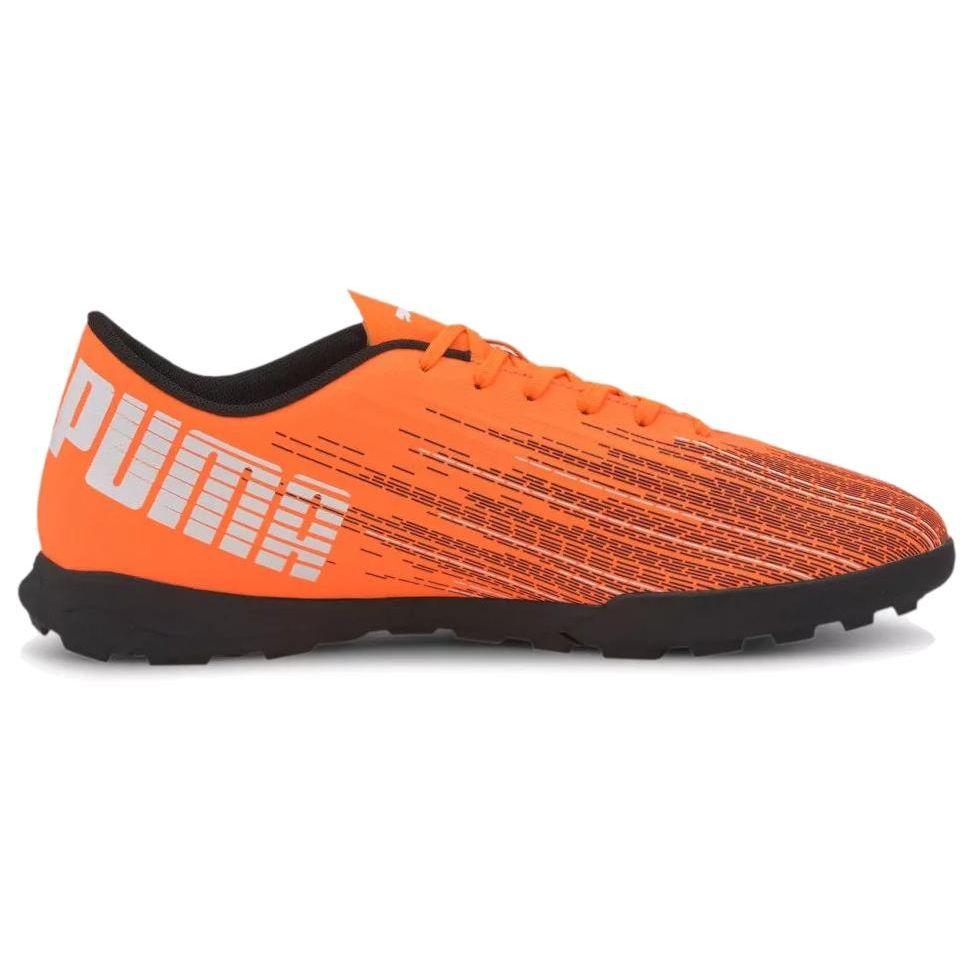 Puma Future Play Round Toe Comfortable TT (Rubber Studs) Shock Absorbing Durable Soccer Shoes Men Soccer Shoes Blue White Orange 106095-01